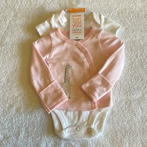 Carter’s just one you. 2 piece newborn set